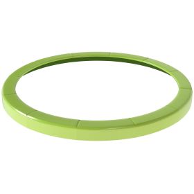 14FT Trampoline Spring Cover, Safety Trampoline Pad Replacement, Waterproof and Tear Resistant, All Weather Trampoline Accessories, Green